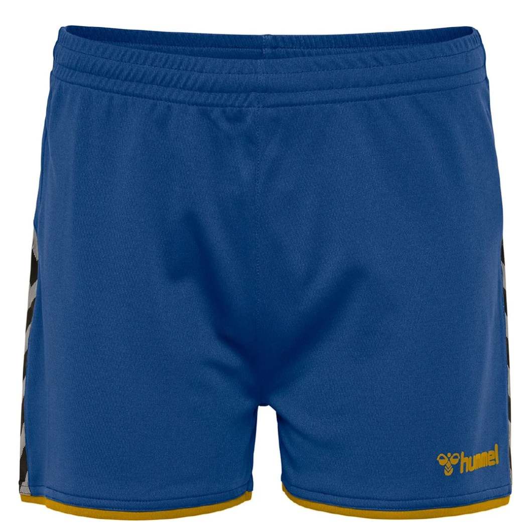 Hummel HML Authentic Poly WOMEN'S Short-Royal/Yellow