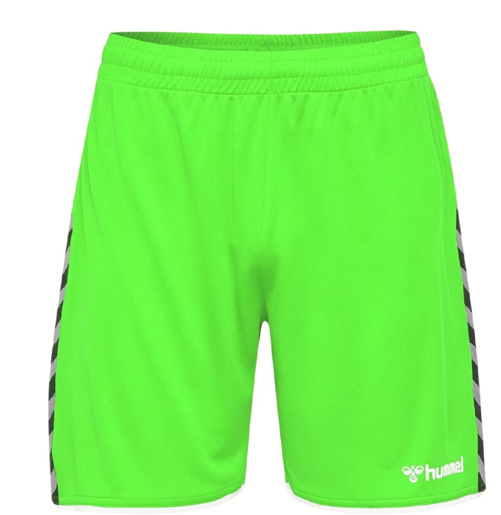 Hummel HML Authentic Poly Shorts-Green Gecko