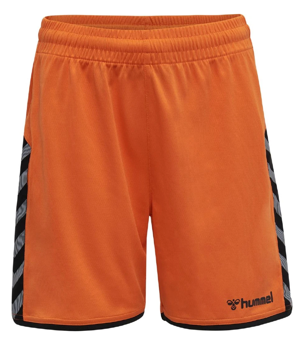 Hummel HML Authentic Poly YOUTH Short-Tangerine
