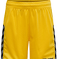 Hummel HML Authentic Poly Shorts-Yellow/Black
