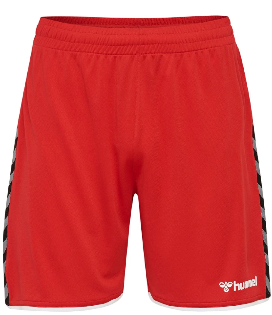Hummel HML Authentic Poly Shorts-Red