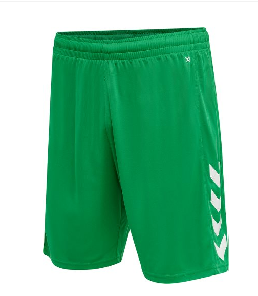 Hummel HmLcore XK Poly Shorts-Green