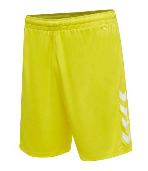Hummel HmLcore XK Poly Shorts-Yellow