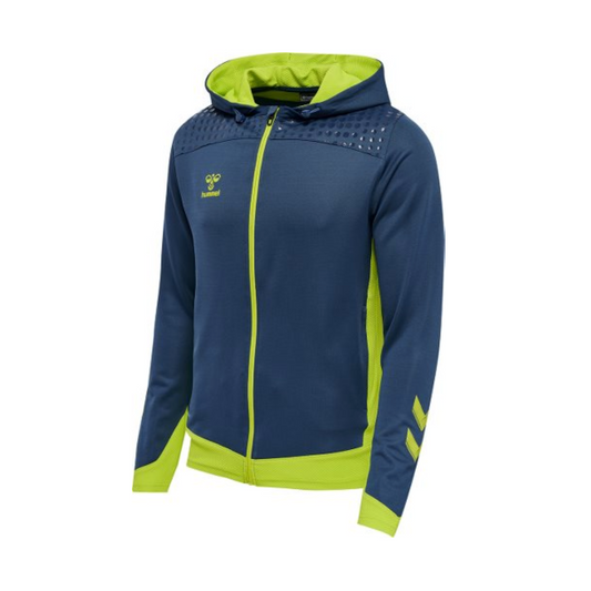 Hummel HmiLead Zip Poly Hoodie Jacket-Denim