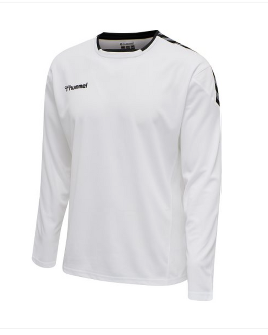 Hummel HmlAuthentic Poly Long Sleeve Jersey-White
