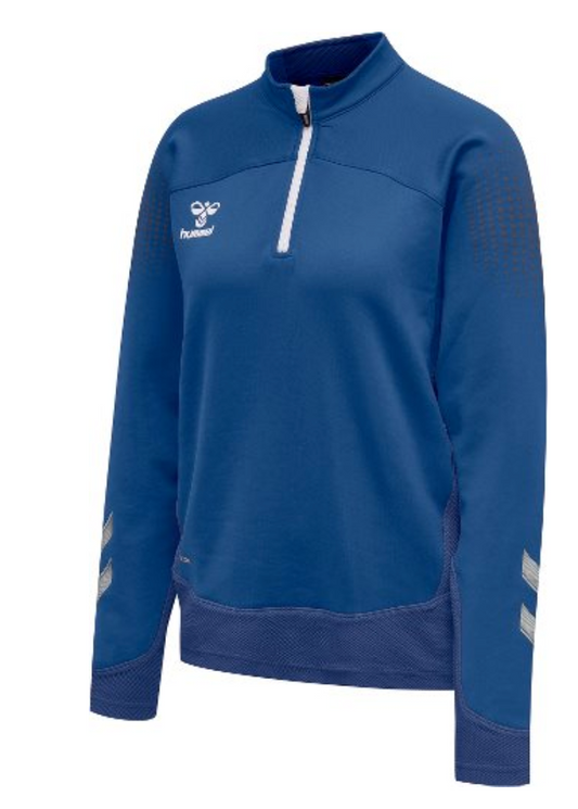 Hummel WOMEN'S hml LEAD Half Zip Top-Royal