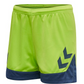 Hummel WOMEN'S hmiLEAD Poly Shorts-Lime Punch