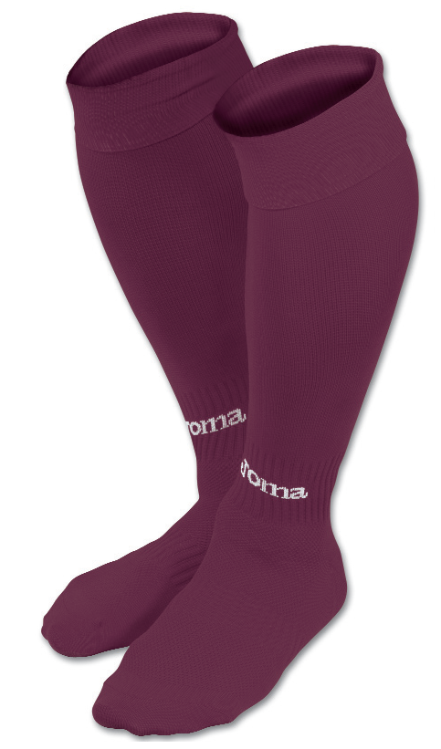 Joma Classic 2 Socks - Maroon/White