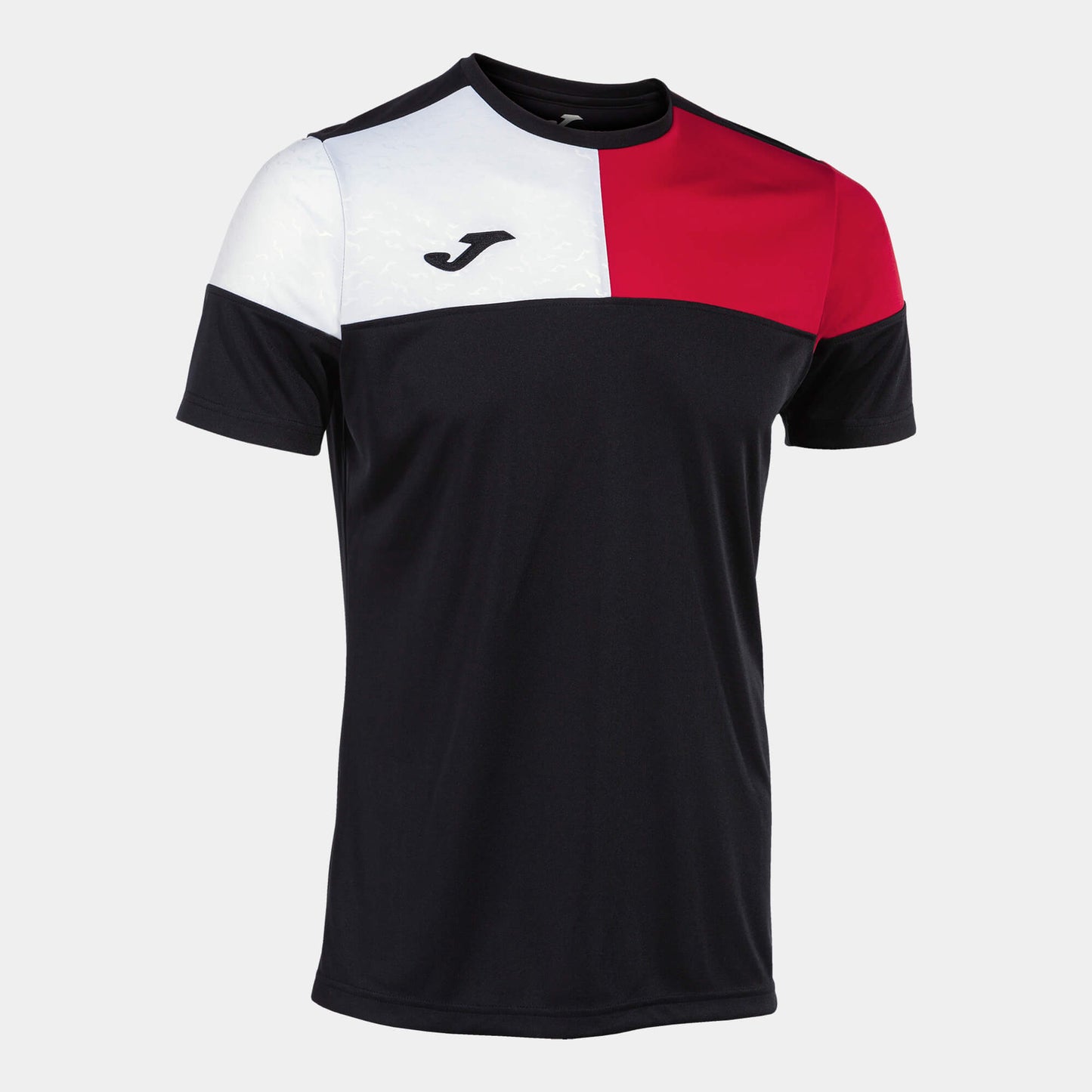 Joma Crew V Jersey Black Red (Front)