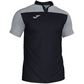Joma Hobby II Polo - Black/Light Grey