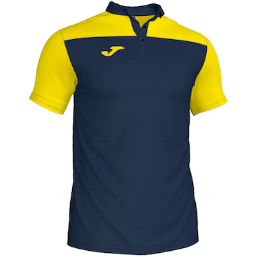 Joma Hobby II YOUTH Polo - Navy/Yellow
