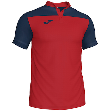 Joma Hobby II YOUTH Polo - Red/Navy