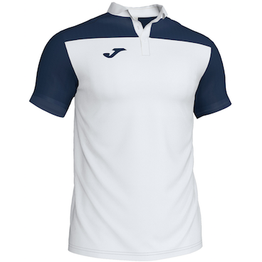 Joma Hobby II YOUTH Polo - White/Navy