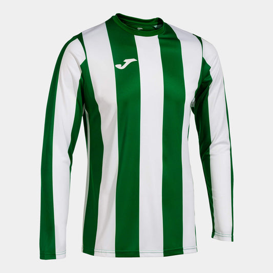 Joma Inter Classic LS Jersey Green Medium White (Front)