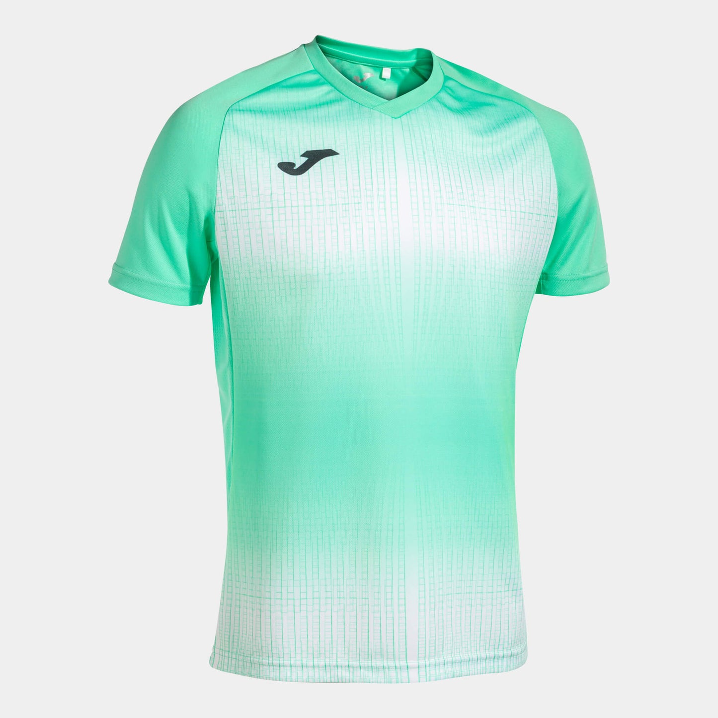 Joma Tiger V Jersey Soft Green-White (Front)