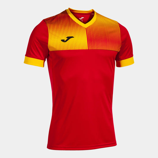 Joma YOUTH Eco-Supernova Jersey Red/Yellow (Front)