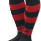 Joma Zebra II Socks - Black/Red