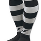 Joma Zebra II Socks - Black/White