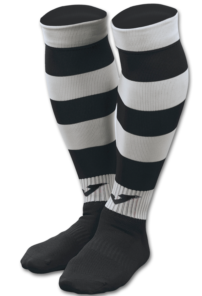 Joma Zebra II Socks - Black/White