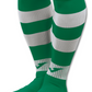 Joma Zebra II Socks - Green/White