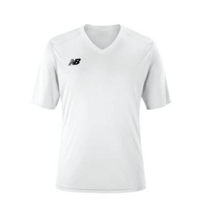 New Balance Game SS YOUTH Jersey - White/Black