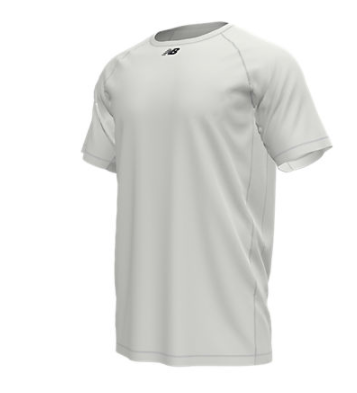 New Balance Raglan Tee-White