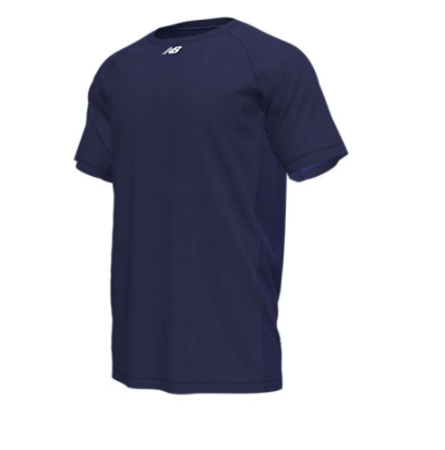 New Balance Raglan Tee-Navy