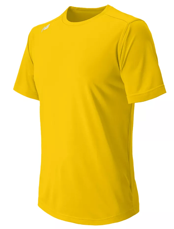 New Balance SS Tech YOUTH Tee - Gold/White