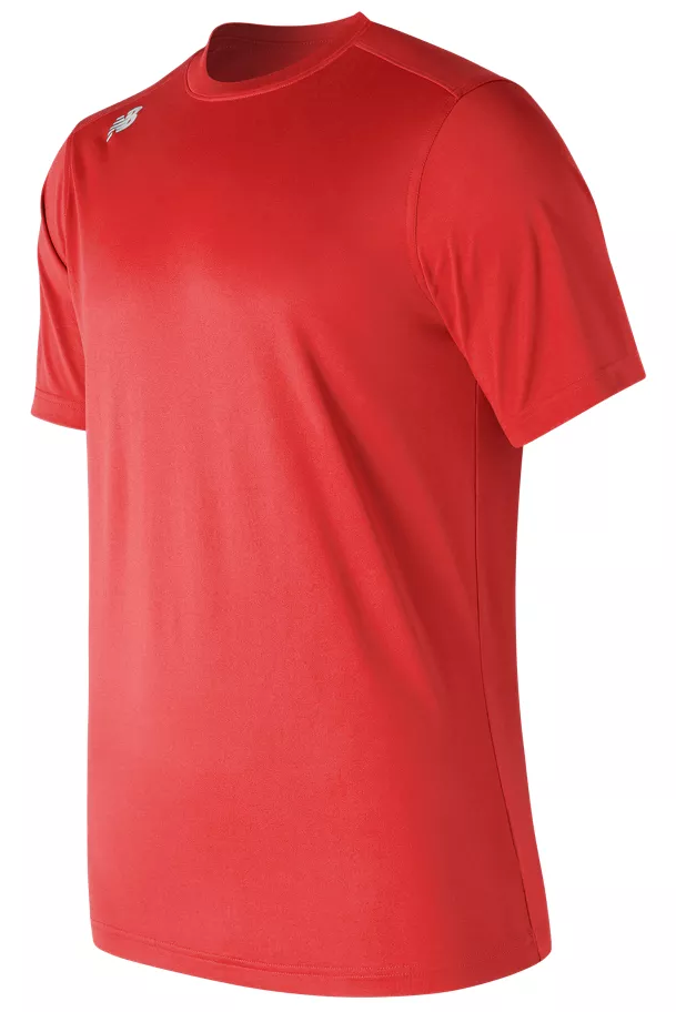 New Balance SS Tech YOUTH Tee - Red/White