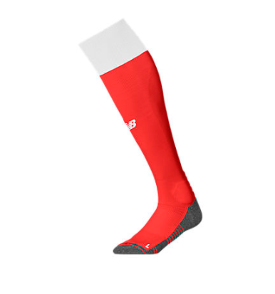 New Balance Tournament Socks-Red/White