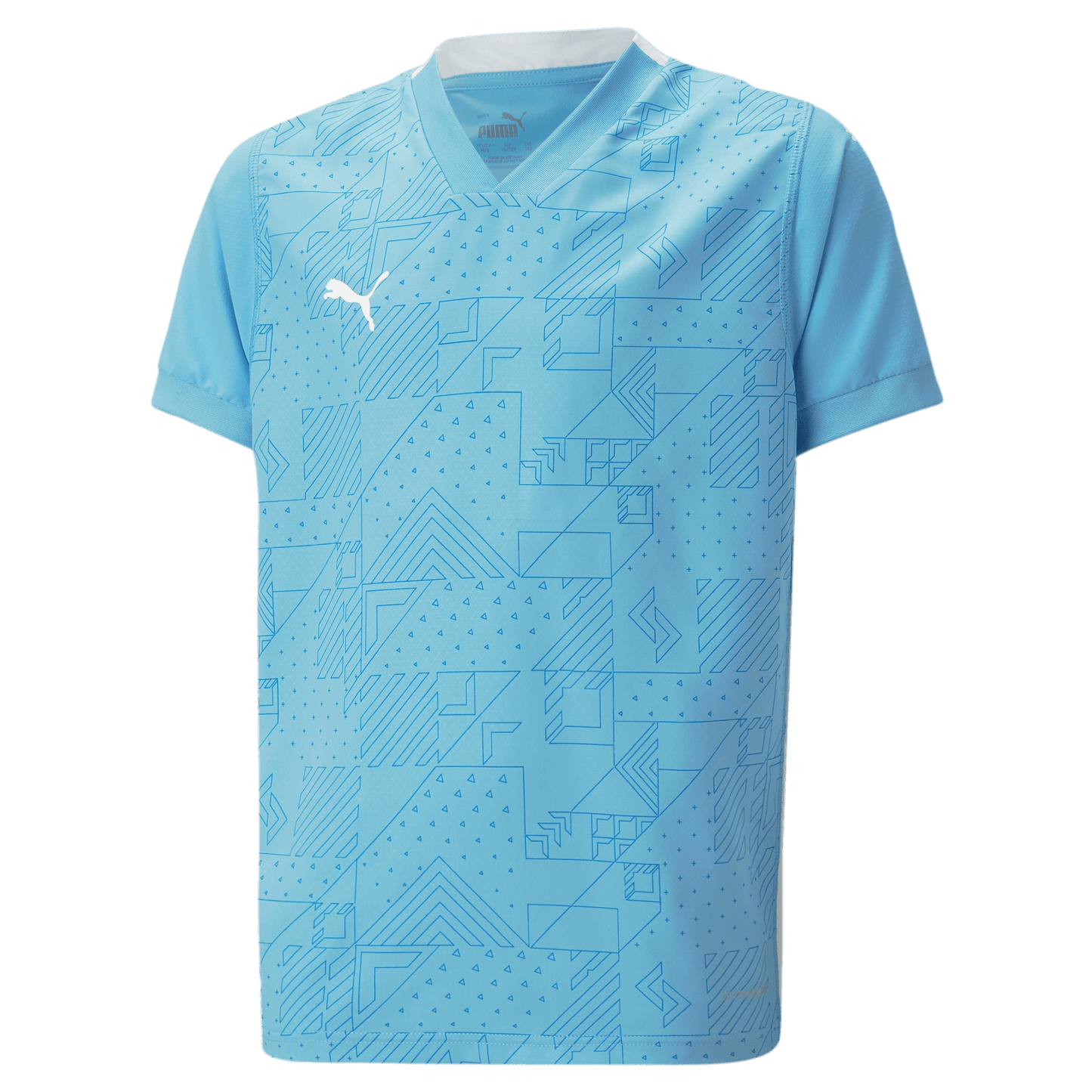 Puma YOUTH 2023 Team Cup Jersey Team Light Blue (Front)