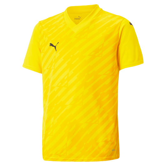 Puma YOUTH 2023 Team Ultimate Jersey Cyber Yellow (Front)