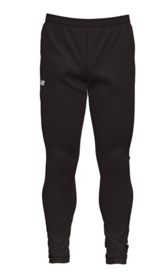 New Balance Slim Fit Knit Pants-Black