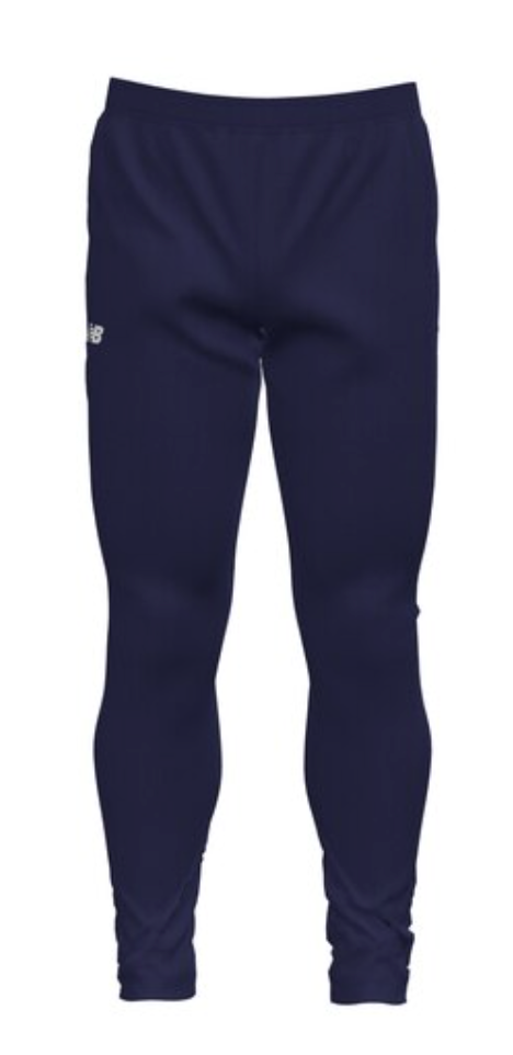 New Balance YOUTH Slim Fit Pants-Navy