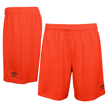 Umbro Field YOUTH Shorts - Orange/Black