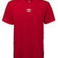 Umbro UX Center SS YOUTH Tee - Red/White