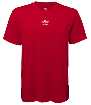 Umbro UX Center SS YOUTH Tee - Red/White