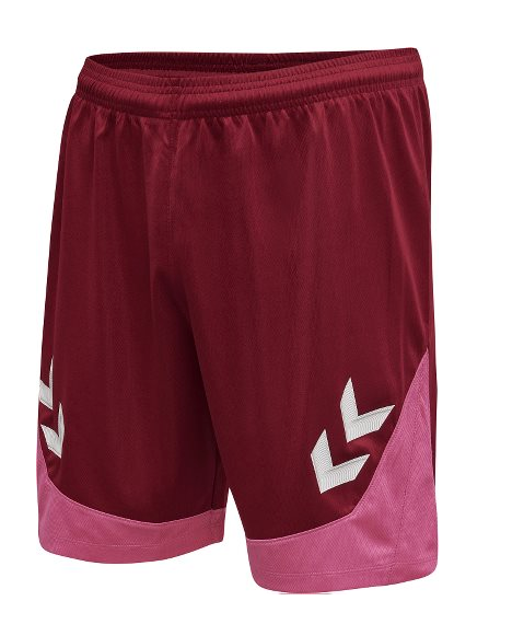 Hummel HmILEAD Poly Shorts-Red